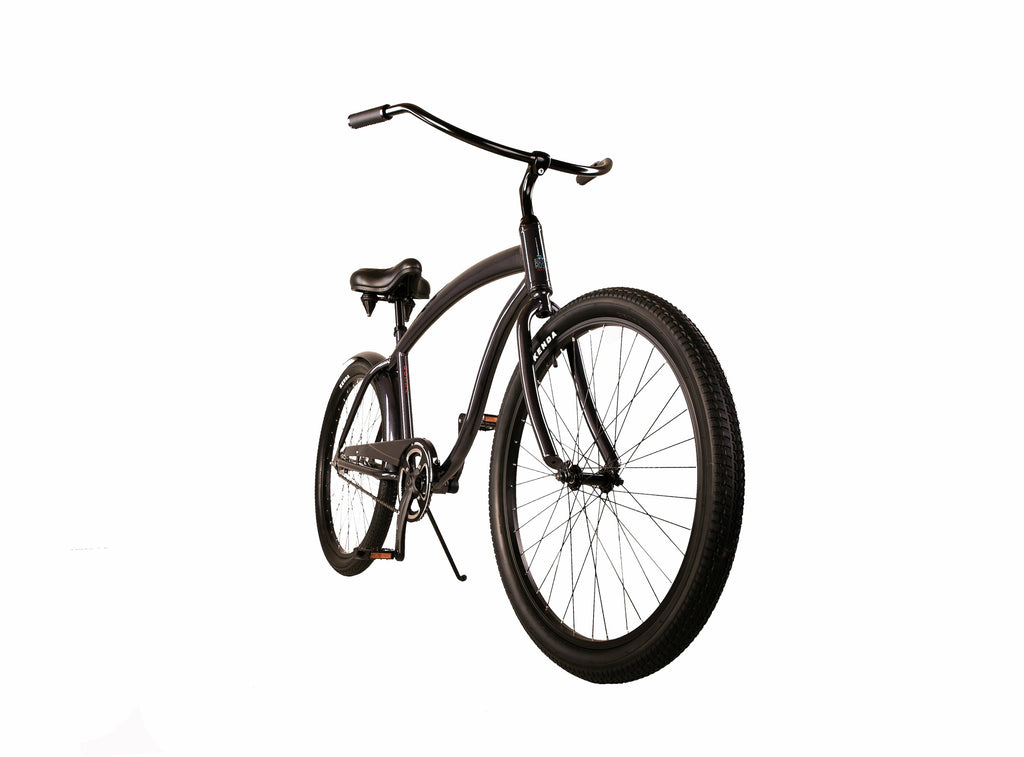 Adult beach cruiser beachcruiser bike bicycle velo fahrrad fiets bike to work cycle to work amsterdam berlin germany dublin ireland france strandcruiser strandkreuzer croiseur de plage cykel matte black cycle to work scheme single speed rossa coaster brake terugtraprem Rücktrittbremse selle Fahrradsattel comfortable gemütlichà l'aise komfortabel aluminium lightweight city 3 speed shimao nexus gears hub