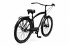 Rossa Adult beach cruiser bike bicycle large adult 27.5 Fahrrad Cruiserfiets Velo saddle matte black fat tire